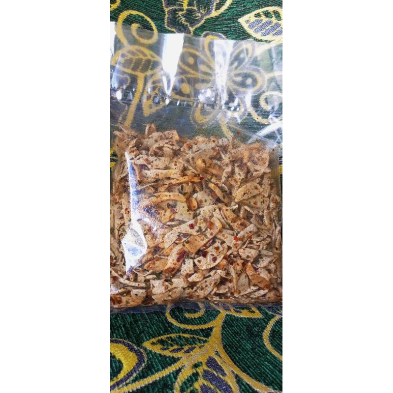 

Basreng pedas daun jeruk