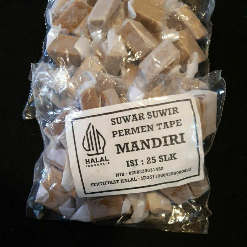 

2 pack permen tape Mandiri