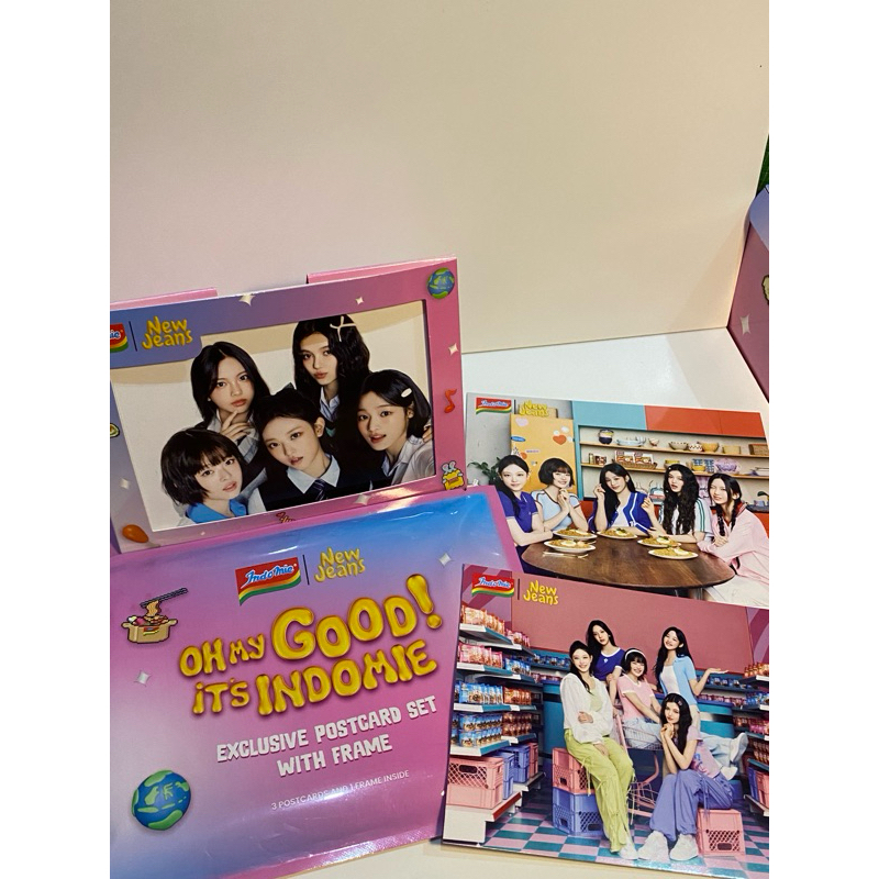 

postcard newjeans (NJZ) x indomie