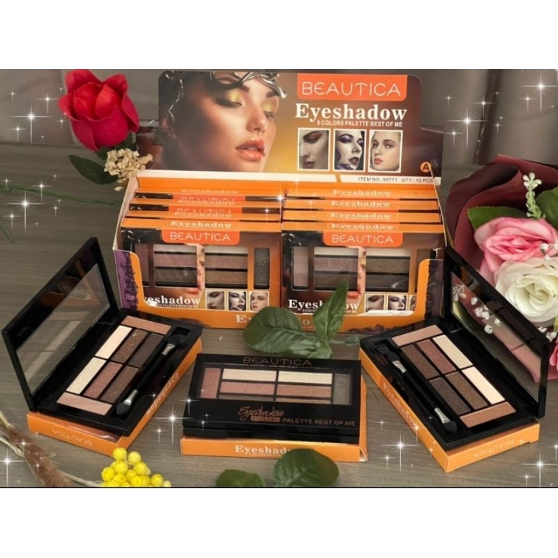 EYESHADOW BEAUTICA 8 WARNA