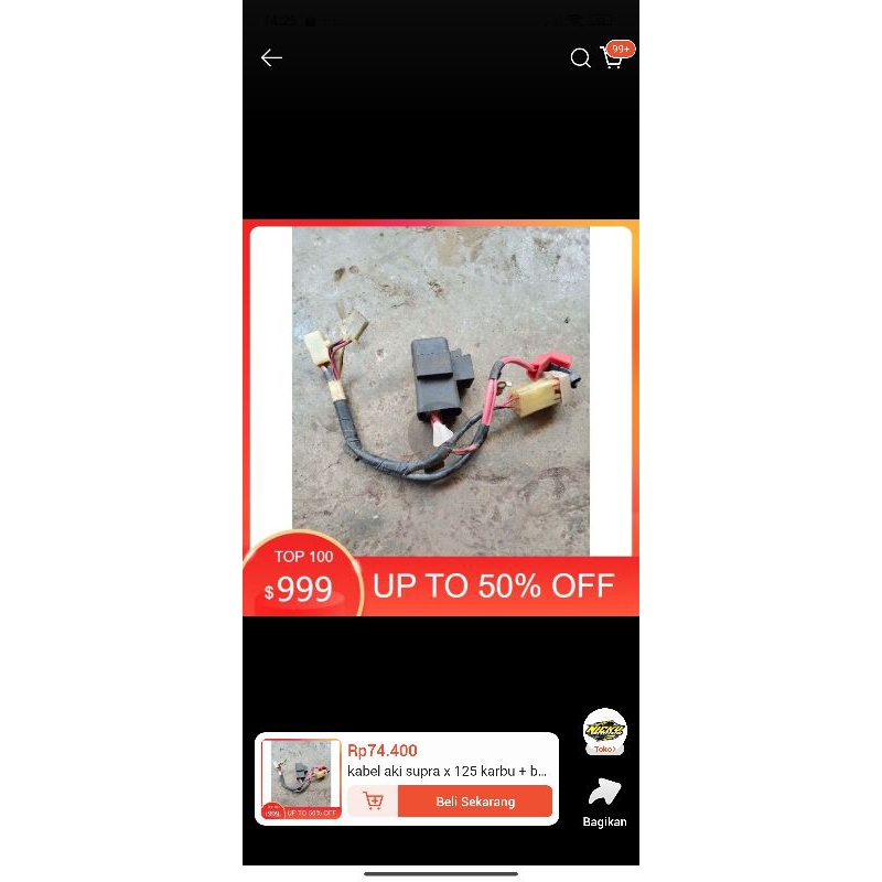 KABEL AKI ABSOLUTE REVO ORIGINAL KABEL AKI BLADE BENDIK ABSOLUTE REVO ORIGINAL BENDIK REVO BLADE