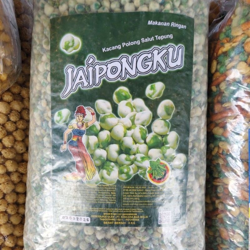 

Banpol Kacang Polong Balut tepung Jaipong ku 500gr