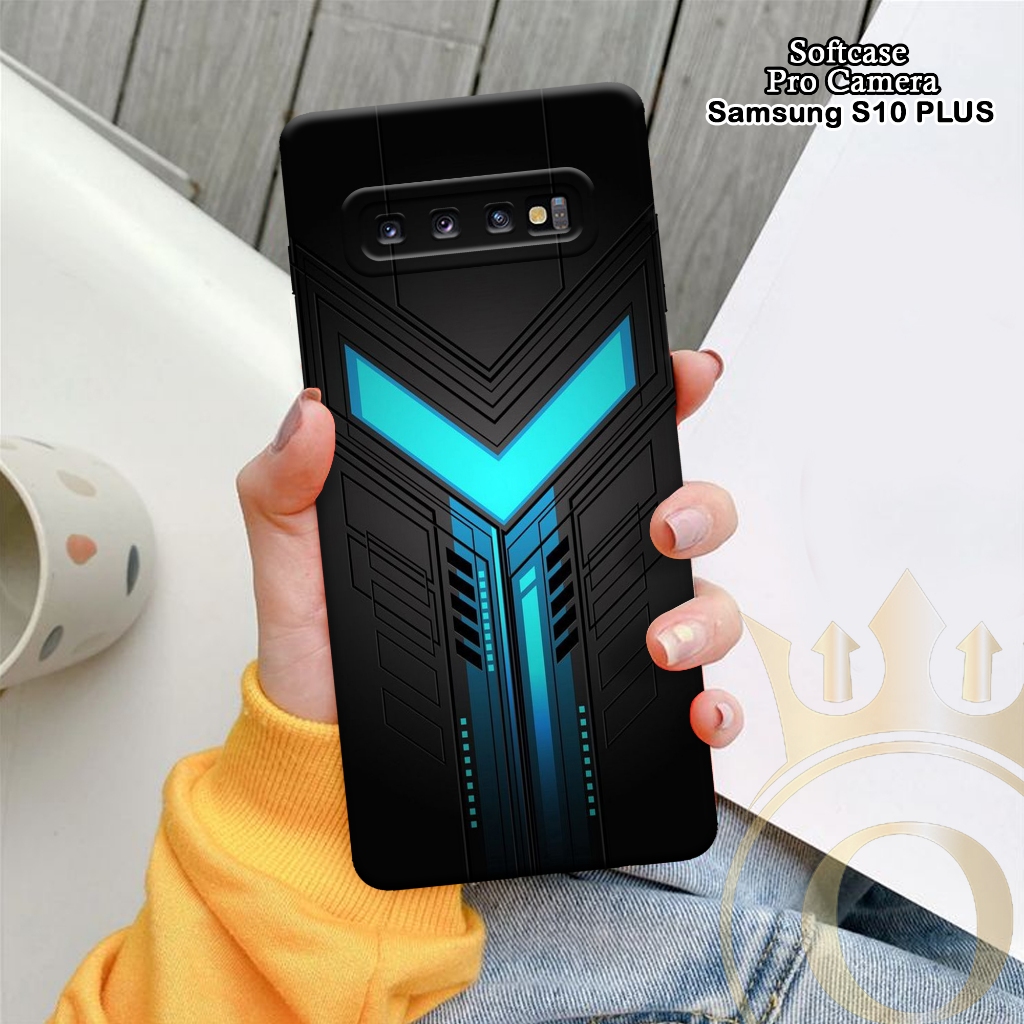 Softcase Samsung Galaxy S10 Plus - ORORA - Casing Samsung Galaxy S10 Plus - Motif case Gaming  - Sam