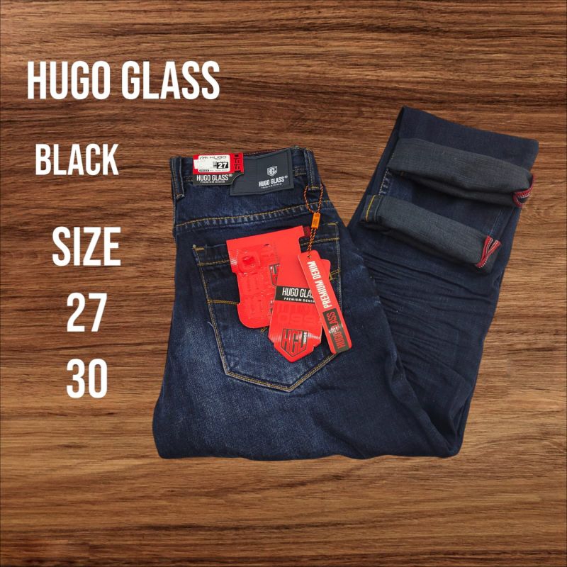 Celana Panjang Hugo Glass Premium pola Slimfit