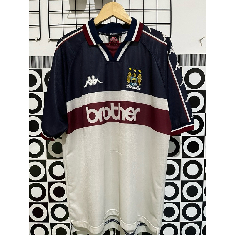 MANCHESTER CITY AWAY 1997/98 JERSEY ORIGINAL