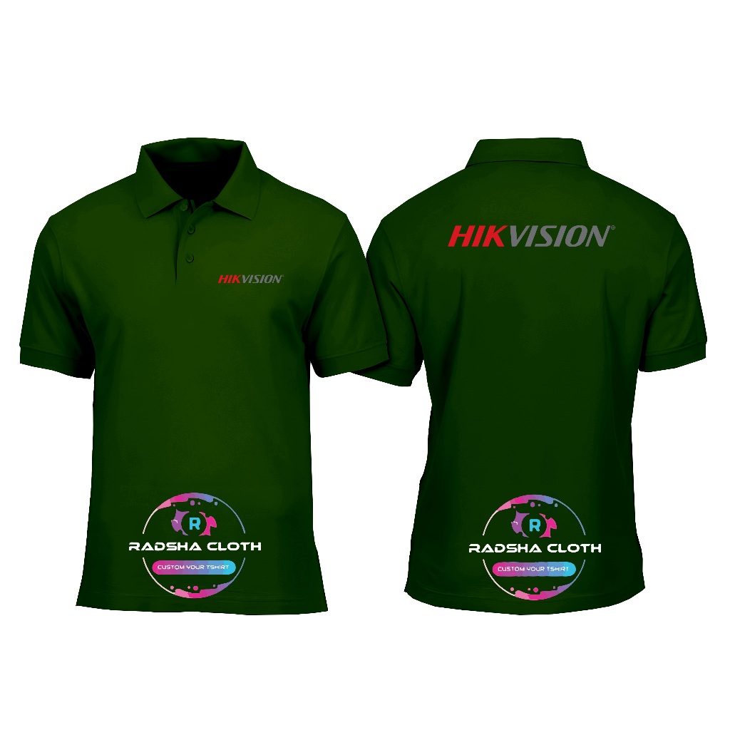 KAOS POLO SHIRT KERAH HIK VISION - KAOS POLO SHIRT HIK VISION - READY - acuk_label