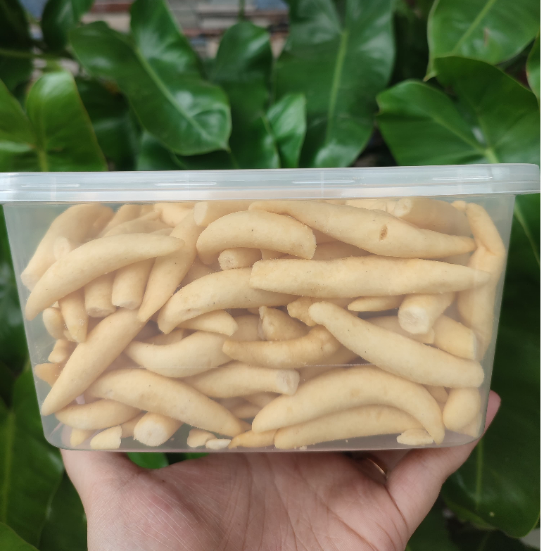 

Camilan Kering Telur Gabus/ Bolot