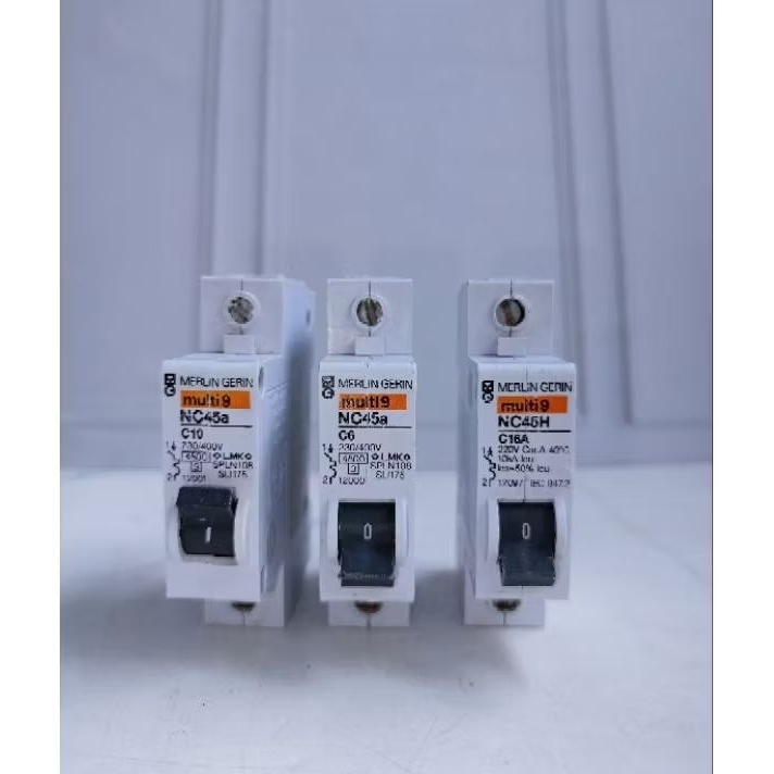 MCB MERLIN GERIN MULTI9 1PHASE C6/C10/C16/C20/C25