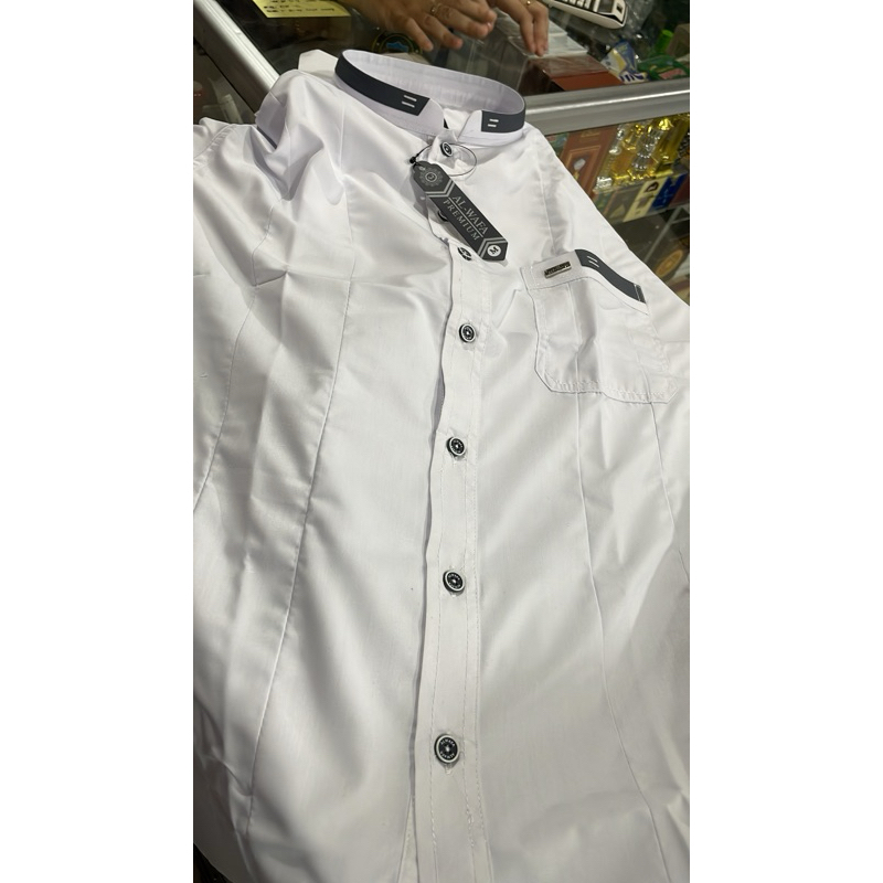 baju koko alwafa lengan pdk