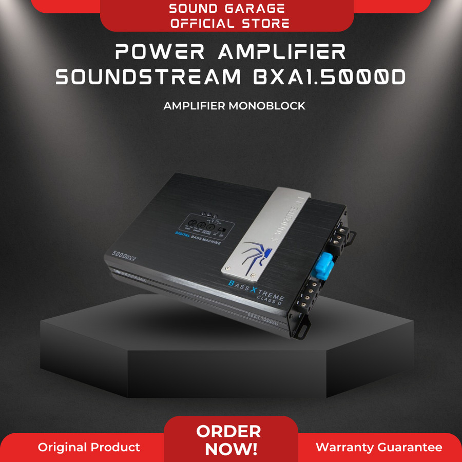 POWER AMPLIFIER SOUNDSTREAM BXA1.5000D