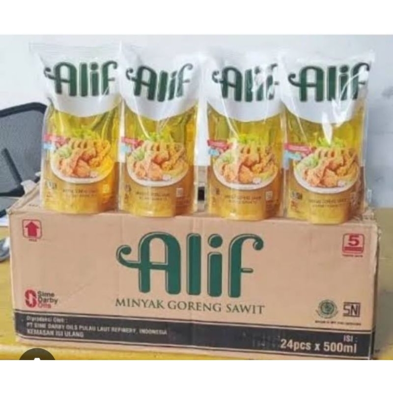 

Minyak Goreng Alif 500ml