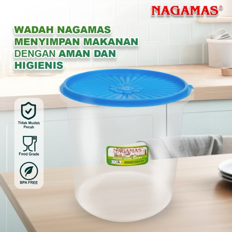 Toples Kerupuk Toples Peyek Toples Plastik Ukuran 16 Liter