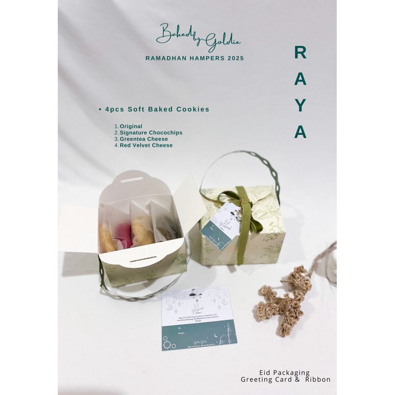 

Hampers Idul Fitri | Goldie Kookie | Kue kering | Kue Lebaran | Hampers lebaran | Hampers kue kering