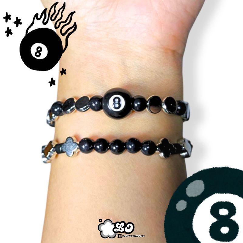 GELANG 8 BALL BILLIARD