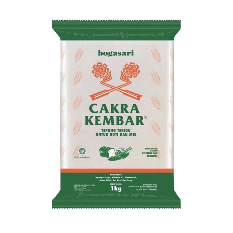 

tepung Cakra kembar ekonomis 1 kg