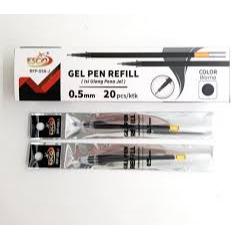 

(( PER PCS )) REFILL TINTA PULPEN CAIR HITAM / REFIL ISI ULANG PEN GEL / GEL PEN REFILL GPR