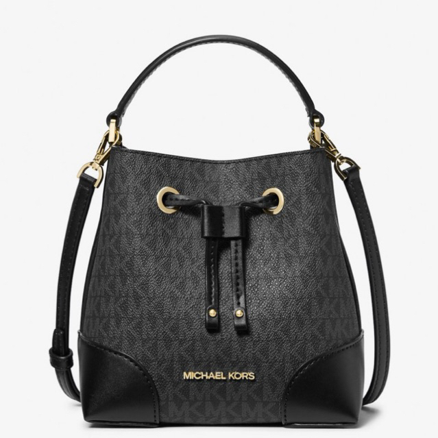 MK Signature Mercer Small Bucket Bag