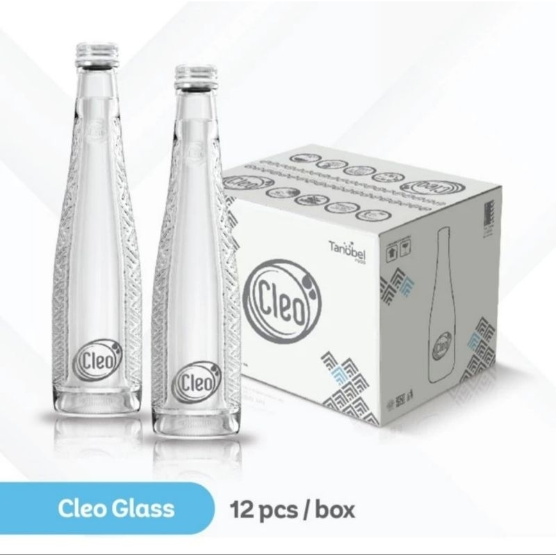 

Air Murni Cleo Glass 330ml (12 pcs) Box