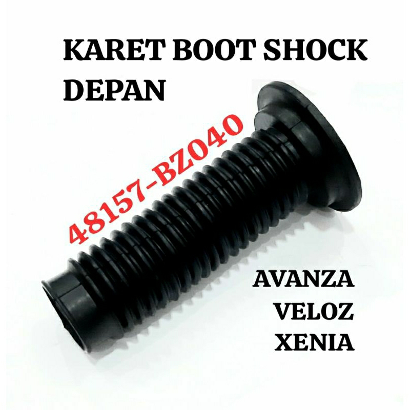 KARET BOOT SOCK SOCKBREAKER DEPAN VELOZ ALL NEW AVANZA ALL NEW XENIA BOOT SOKBREKER DEPAN AVANZA VEL