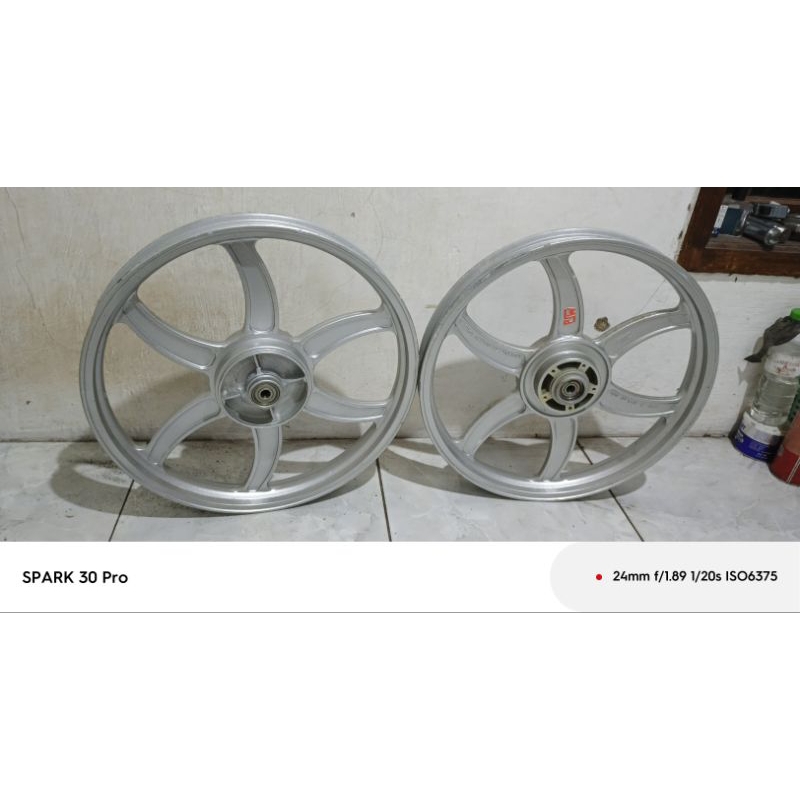 velg bintang ring 17 merk PSW JWL PNP supra x lama