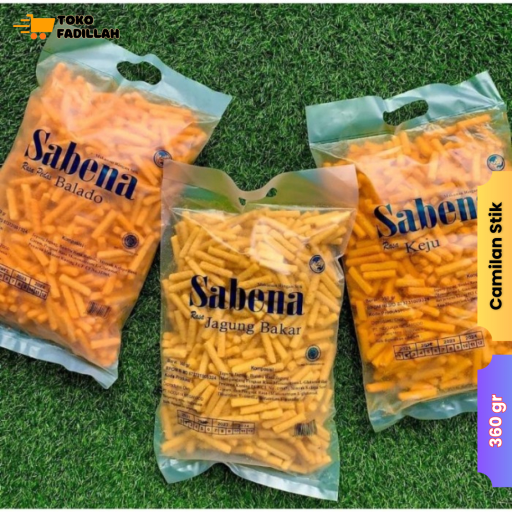 

Sabena Camilan Stik Rasa Balado / Keju / Sapi Panggang 360 gr