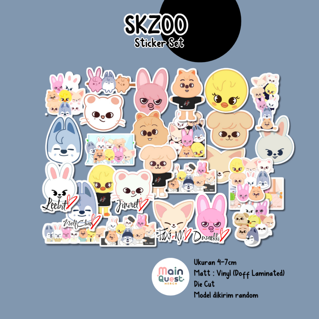 

Sticker Skzoo stray kids | Sticker Stray kids | Sticker Aesthetic / Sticker Tumblr / Sticker Laptop / Sticker Anti Air / Sticker Vinyl / Sticker Die Cut / Sticker Kpop / Sticker Cute