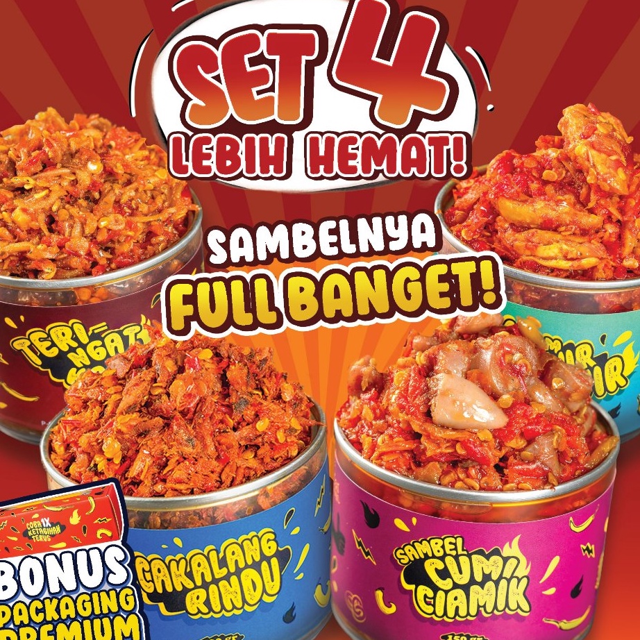 

Eatsambel Paket Kerjasama Mas Yangun Set 4