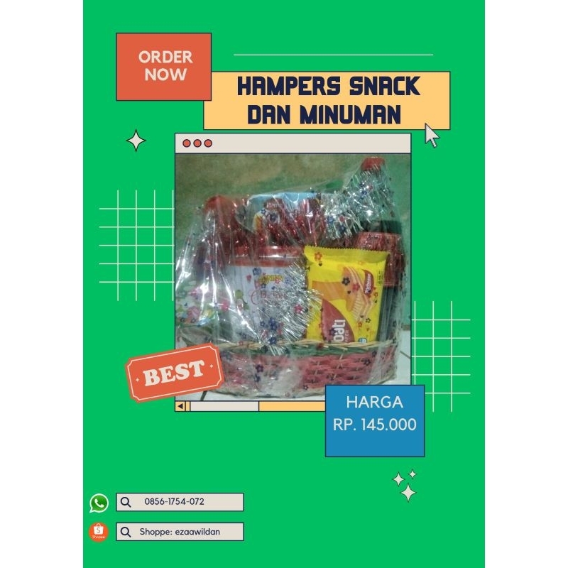 

Hampers snack&minuman lebaran