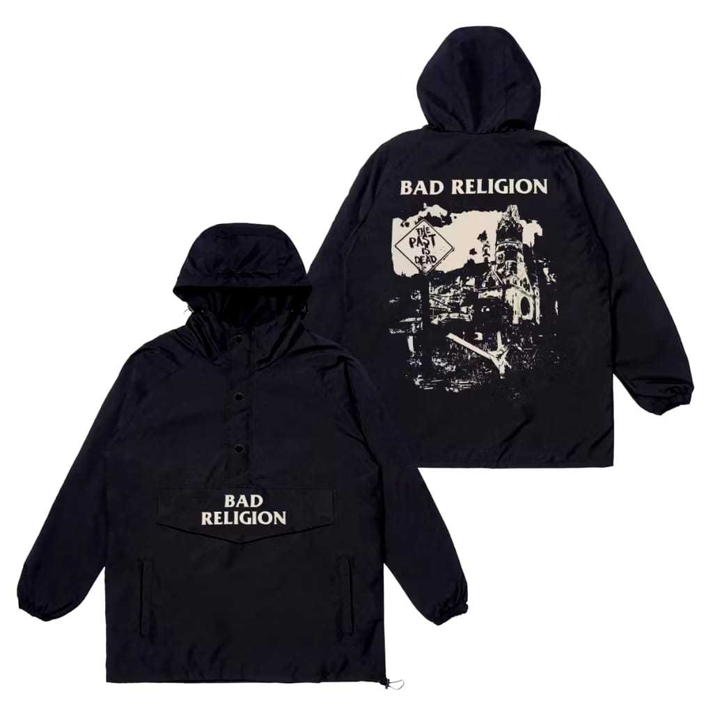 Arsic clothing jacket cougle Band Bad Religion jacket parasut waterproof pria wanita