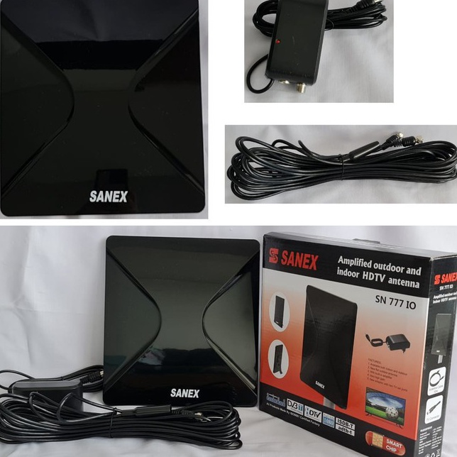 Unggul Antena Sanex Indoor Outdoor Luar dalam SN777IO SN 777 IO 777IO Booster