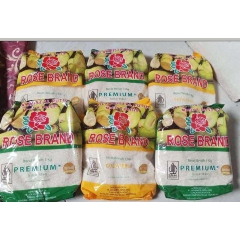 

Gula Rosebrand 1 sak isi 20kg