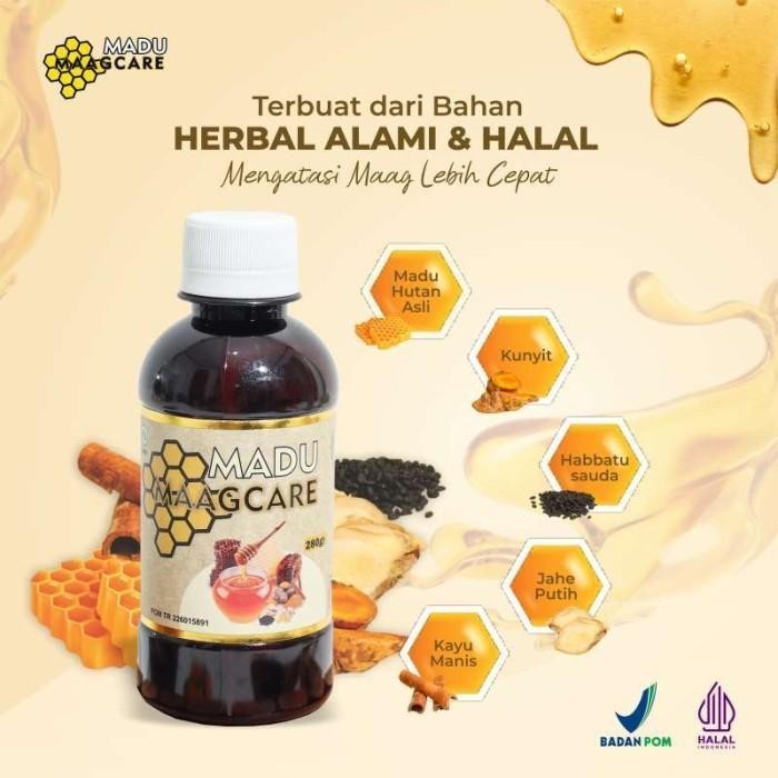 

MADU MAAG CARE Obat Asam Lambung Herbal Maag Gerd