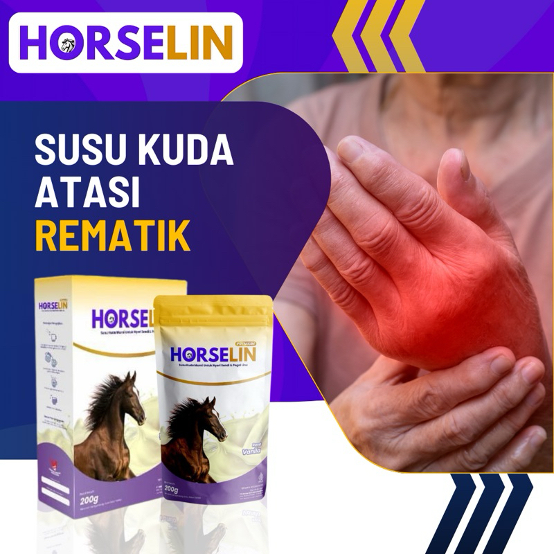

HORSELIN - Susu Kuda Murni Atasi Rematik Asli Original 200gr