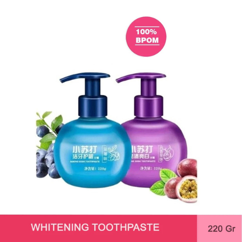 PASTA GIGI PEMUTIH VIRAL / WHITENING TOOTHPASTE / ODOL PEMUTIH GIGI BAKING SODA