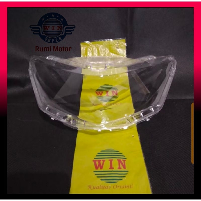 Mika Lampu depan Beat LED CBS ISS 2020 2021 2022 | Kaca Headlamp Motor Honda Win Kualitas Orisinil