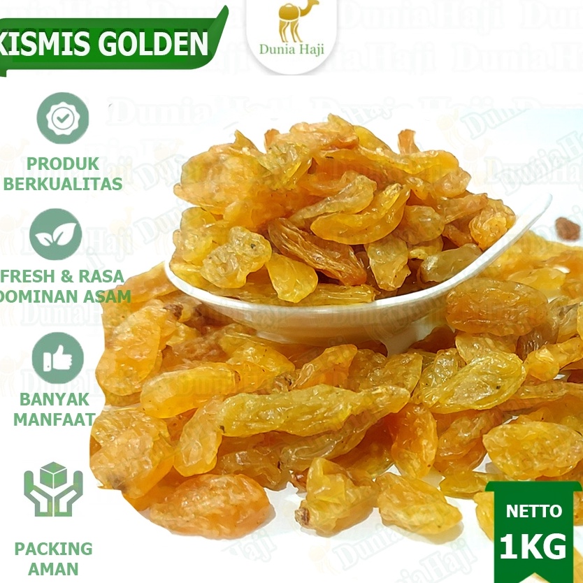

Kismis Anggur Golden Raisin Kismis Asam Manis Raisin Star untuk Oleh Oleh Haji dan Umroh