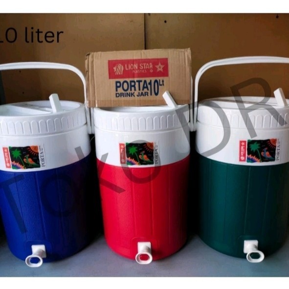 TERMOS AIR PANAS DINGIN KOPI TEH PORTA DRINK Jar 2 L (D-24) Lion Star