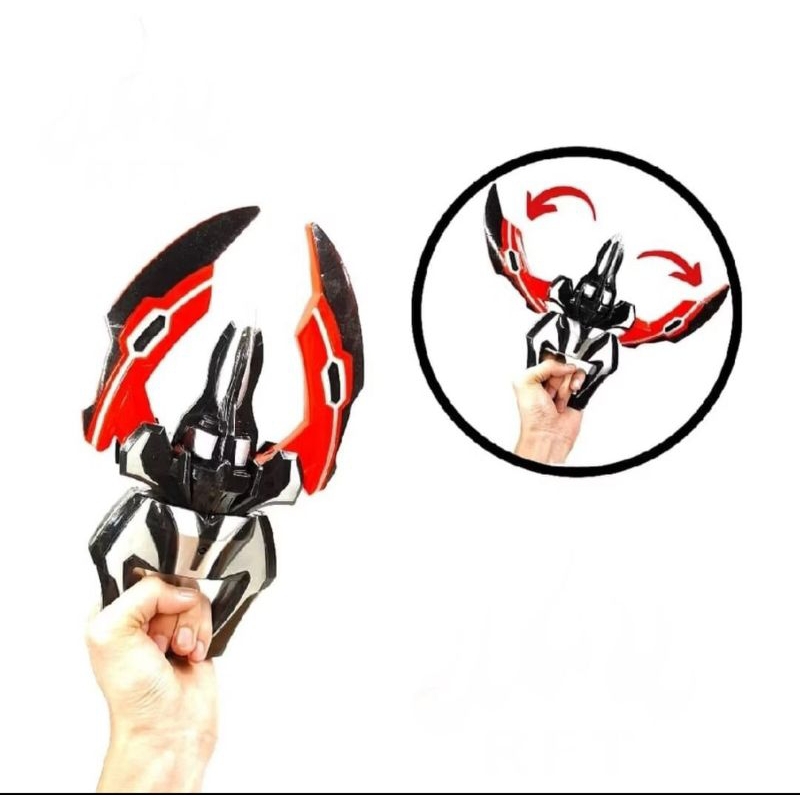 Mainan anak edukatif alat berubah Ultraman geed bisa nyala lampu dan suara keren murah Ultraman orb