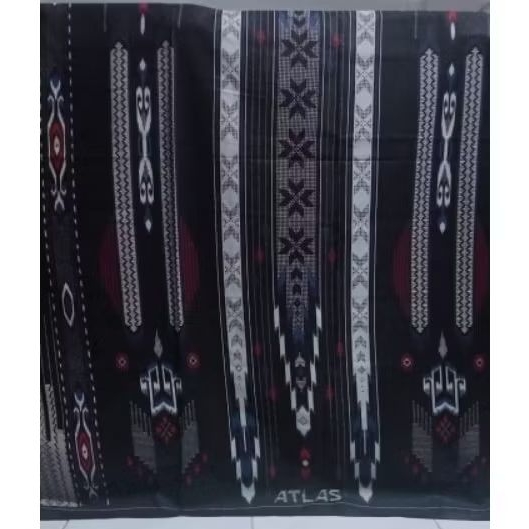 Sarung Atlas afkir motif santri BHS