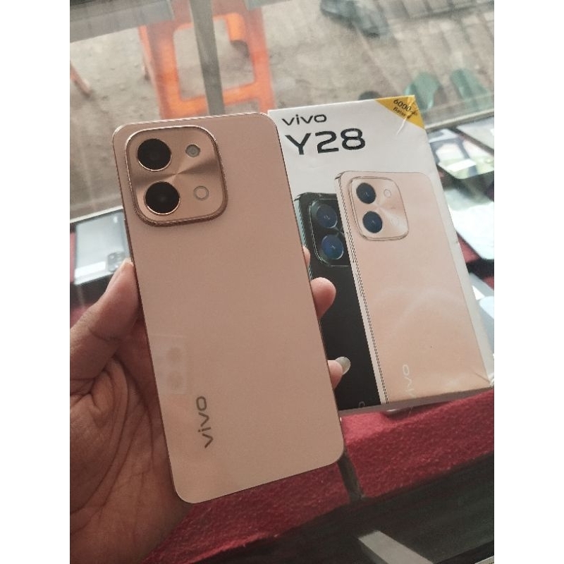 VIVO Y28 SECOND 6+6/128 FULLSET ORIGINAL