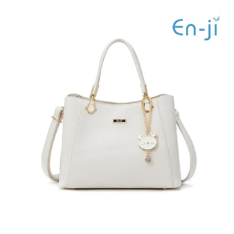 En-ji Hyoju Handbag - Ivory