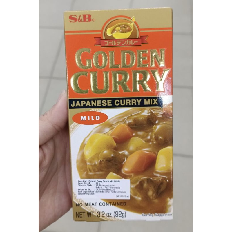 

S&B Golden Curry bumbu padat kari jepang pedas 92Gr