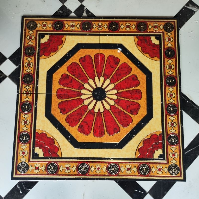 Granit pola decorative tile 120x120 - 64108