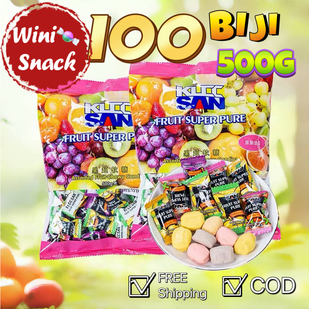 

【HALAL】【CANDY】【EVE】 Permen Pernikahan 4 Rasa Buah Permen Malaysia Impor Cina