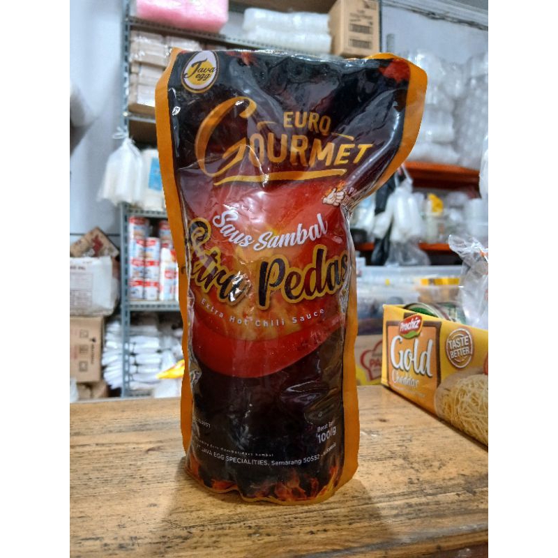 

Saos sambal extra pedas 1kg Gourmet