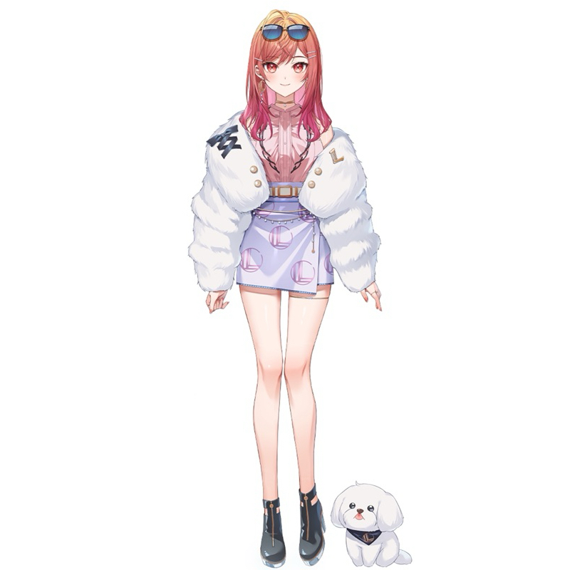 Ichijou Ririka Cosplay Hololive Costume Wig Holodev_is Vtuber Preloved