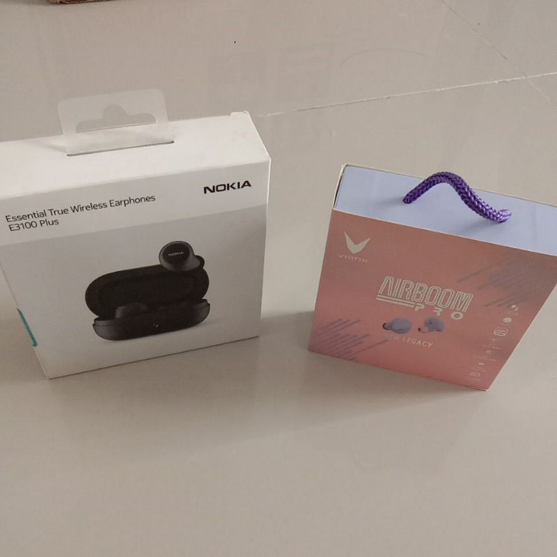 Preloved kardus tws Nokia dan vyatta