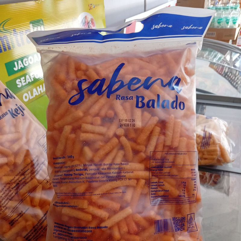 

Sabena rasa balado UK 340 gr