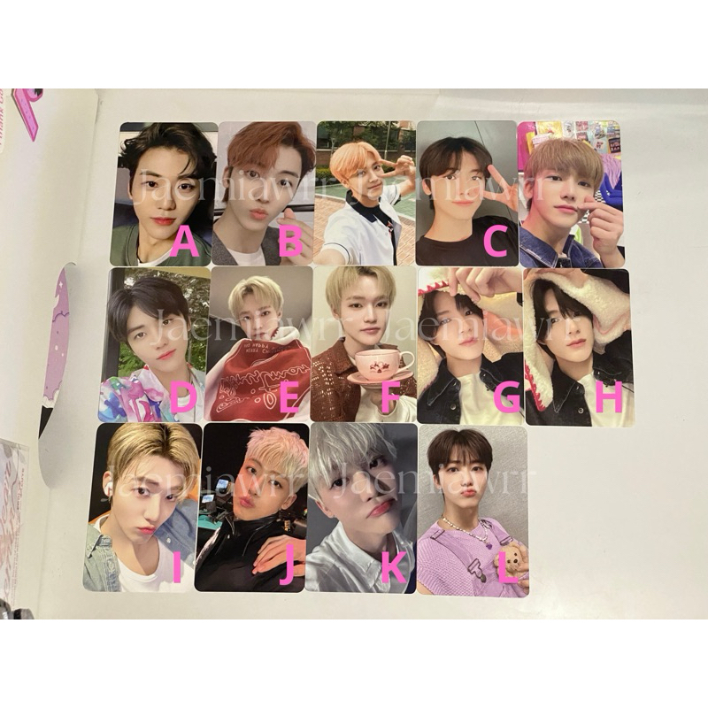 [PART 1]ready pc aab jaemin jeno jisung chenle photocard nct dream dreamscape pink christmas golden 