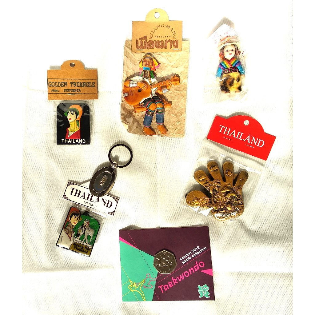 Gantungan kunci Chiang Mai & London